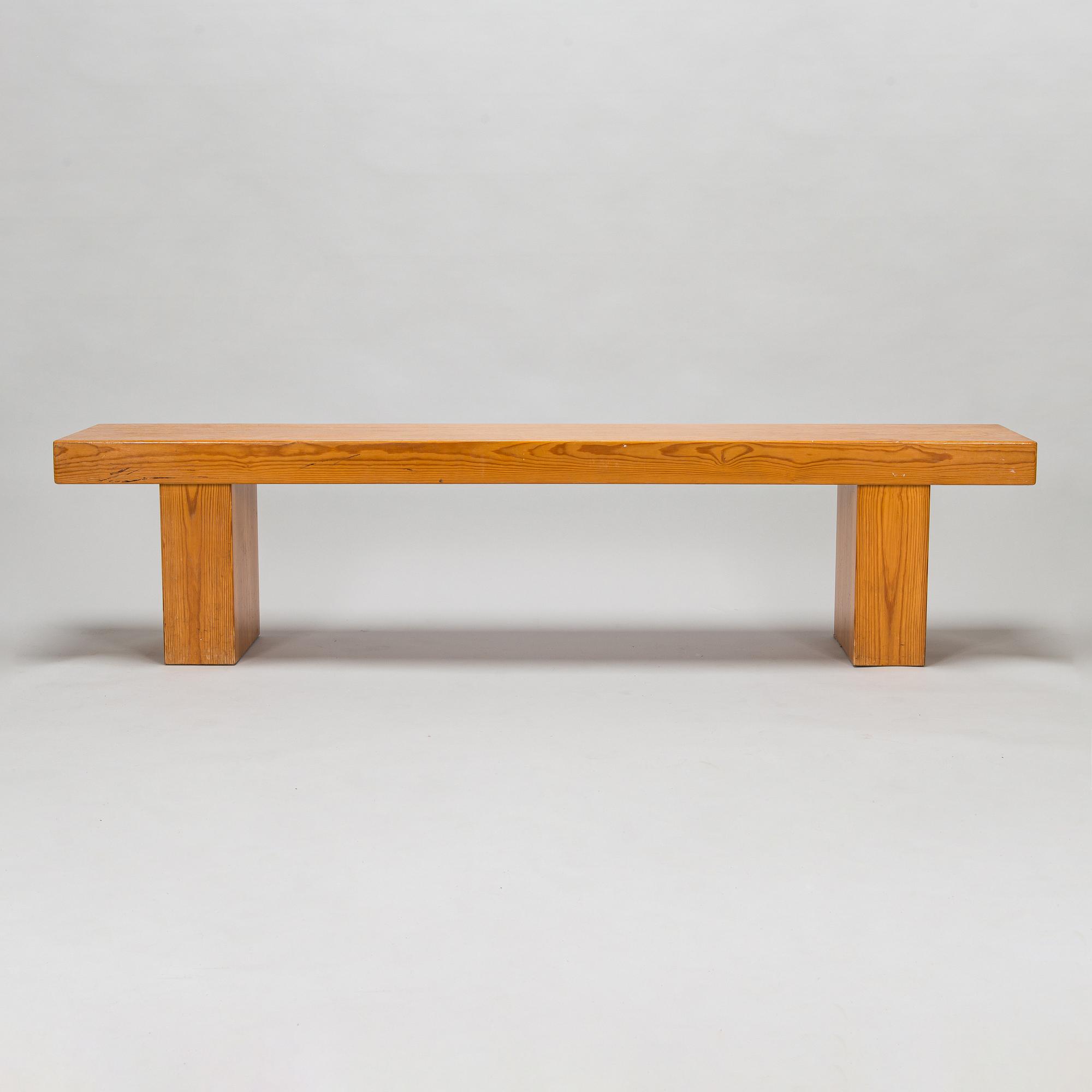A 1960s bench.