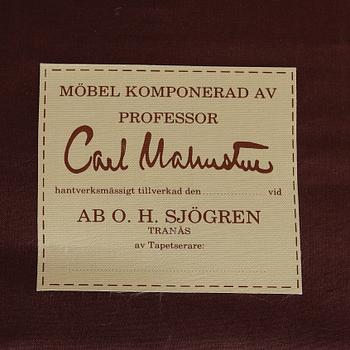 FÅTÖLJ, "Samsas", Carl Malmsten, OH Sjögren, 1900-talets mitt.