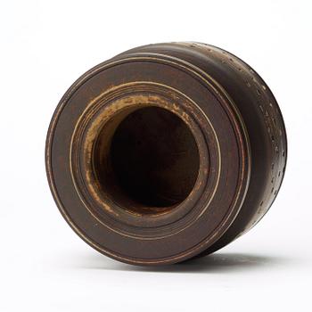 Wilhelm Kåge, a 'Farsta' stoneware vase, Gustavsberg studio 1960.