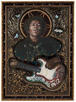 284. Wawyn Frame, "Icon Jimi Hendrix".