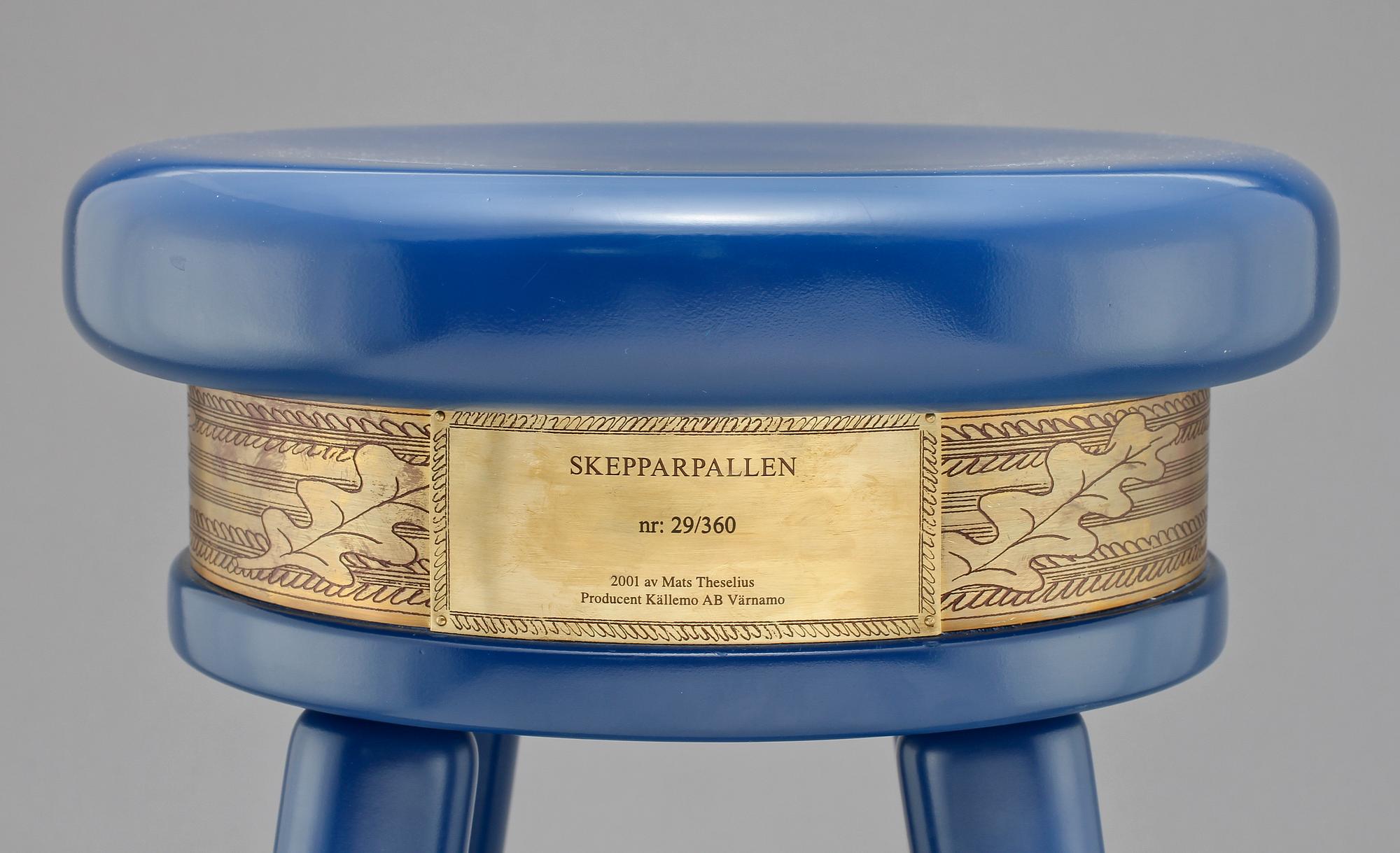 PALL, "Skepparpallen", Mats Theselius, Källemo, 2000-tal, numr 29/360.