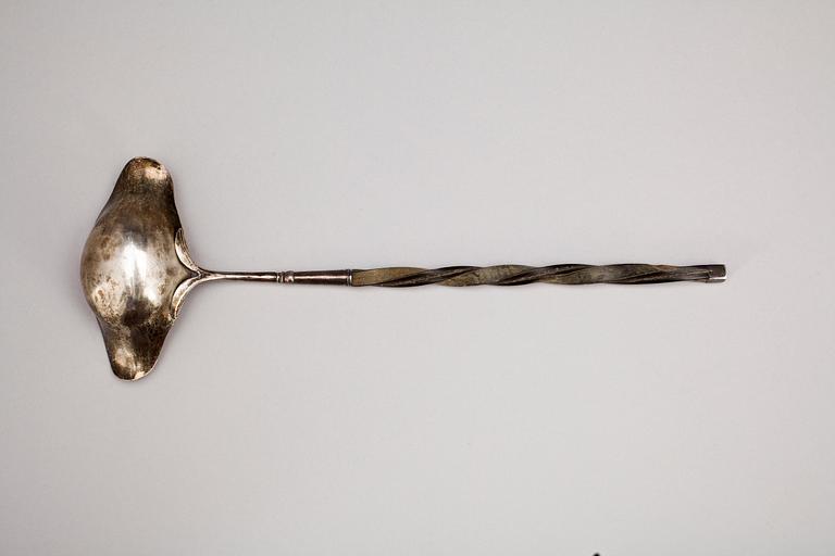 BÅLSLEV, silver, Johan Petter Grönvall, Stockholm, 1817. Tot vikt ca 65 g.