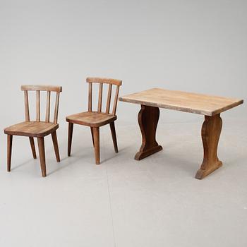 MATSALSGRUPP, "Utö", Axel Einar Hjorth, 3 delar, 1930-tal.