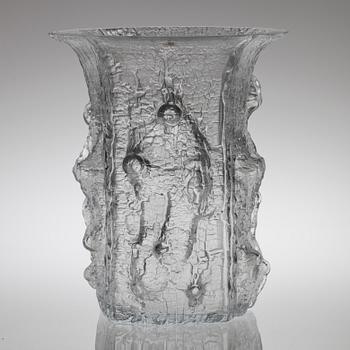 VAS, glas, signerad Timo Sarpaneva 3356. Iittala, Finlandia-serien.