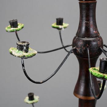 LJUSSTAKE, allmoge, omkring år 1900.