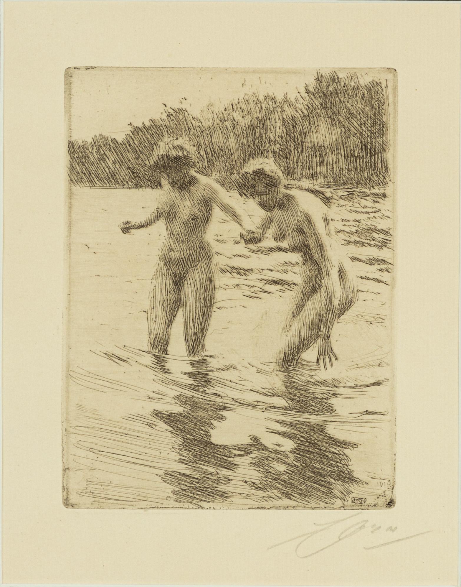 Anders Zorn, "Stenig botten".