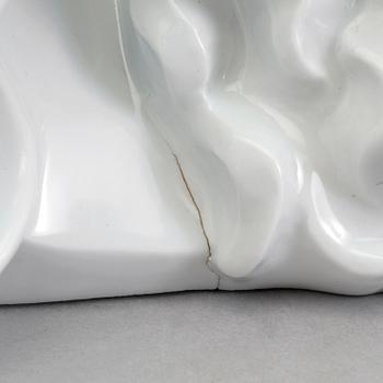 A porcelain bust of Christ from Staats Fachschule, Karlsbad, Czechoslovakia.