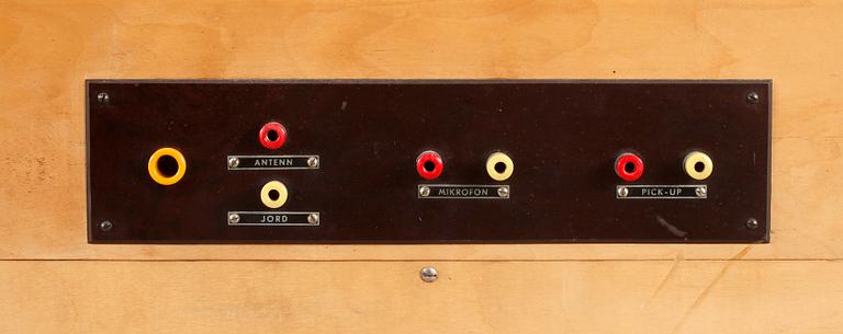 RADIOSKÅP, art déco, 1930-/40-tal.