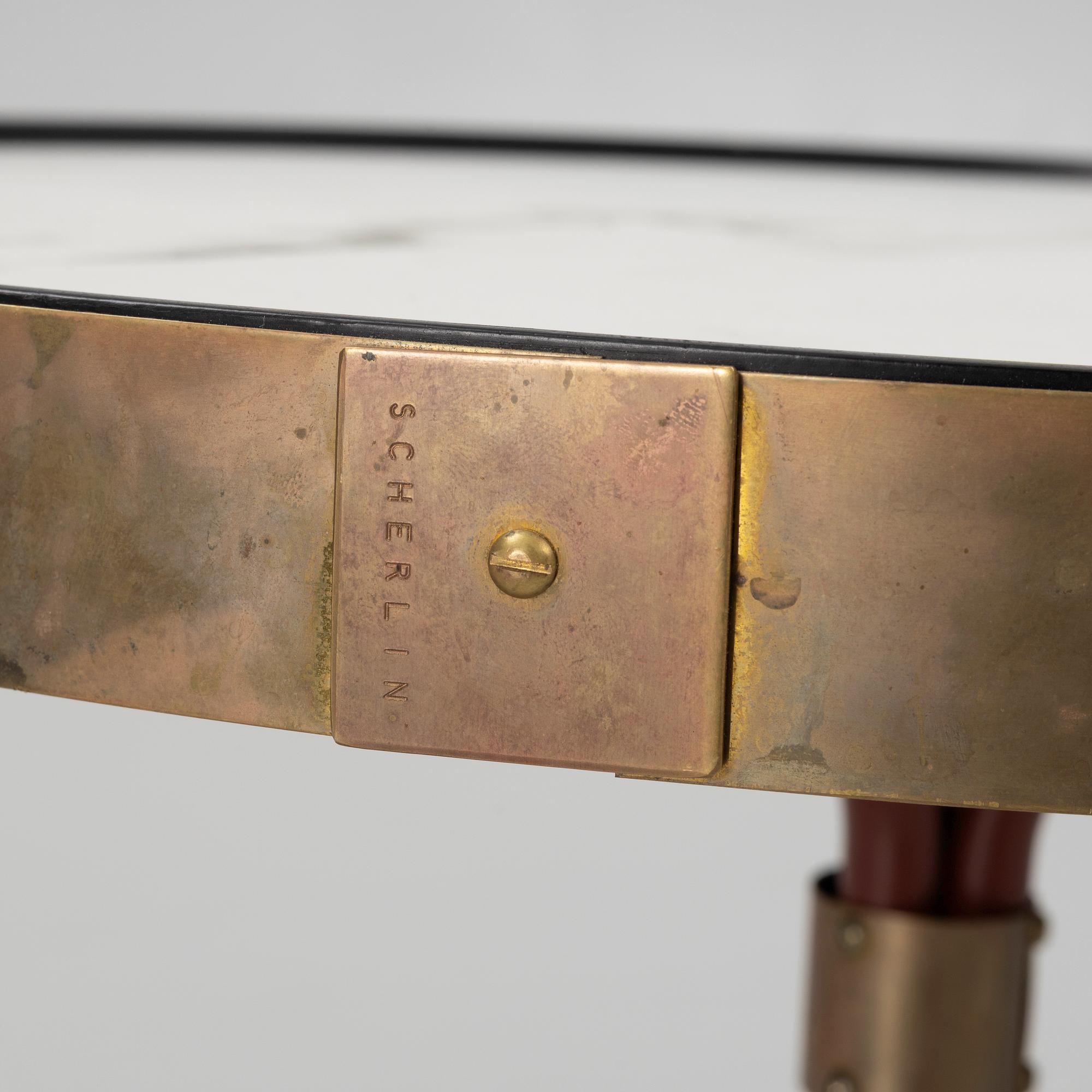 Ulf Scherlin, soffbord, "Sidobord 12", för Scherlin, samtida.