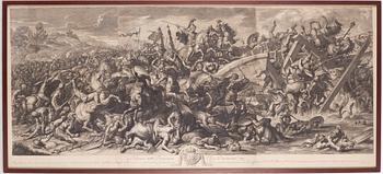 Charles Le Brun, after, The Battle of Granicus.