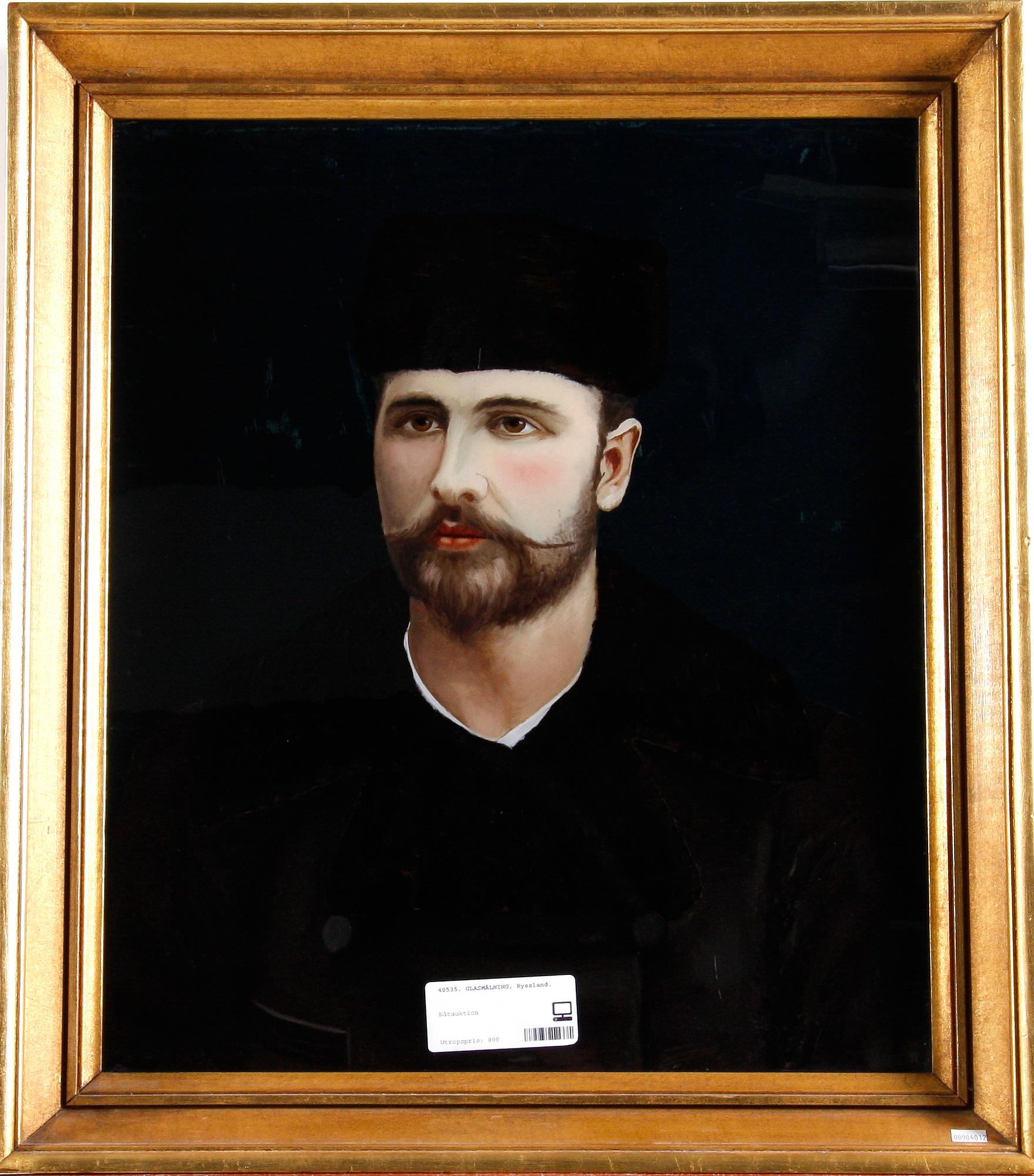 GLASMÅLNING, Ryssland.