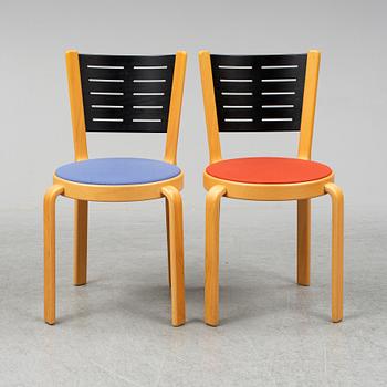 RUD THYGESEN & JOHNNY SØRENSEN, stolar, 4 + 2 st, Magnus Olesen A/S, Durup, Danmark.