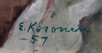 ERKKI KOSONEN, olja på duk, sign o dat -57.