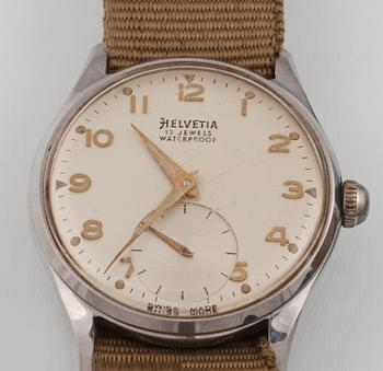 ARMBANDSUR, 2 st, Chronographe Suisse och Helvetia.