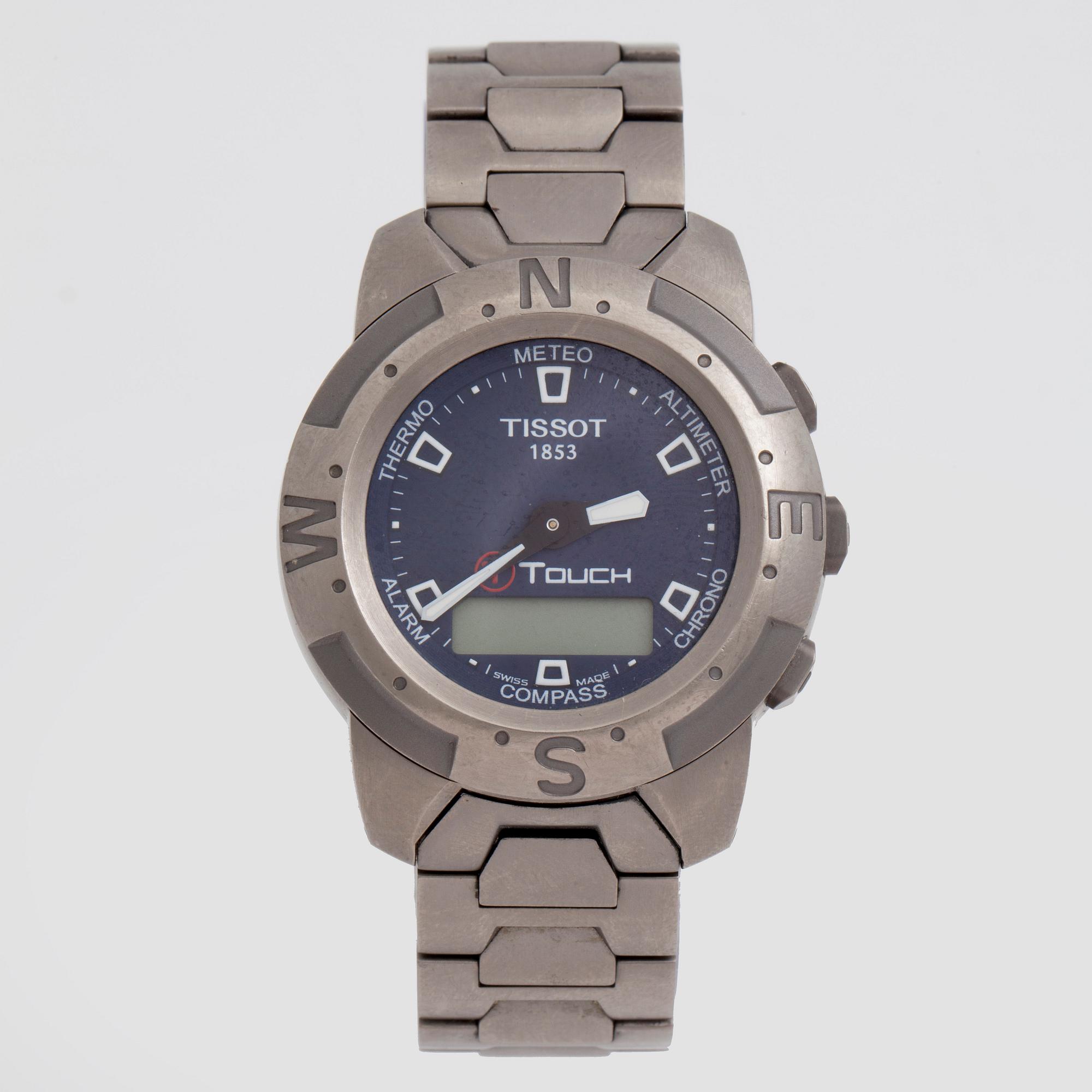 TISSOT, T-Touch, wristwatch, 42 mm,