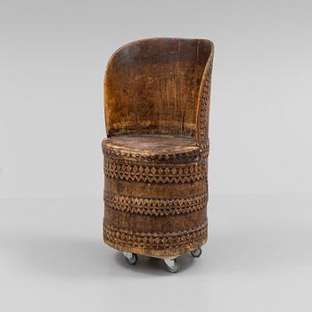 A norwegian chair, 18th/18th century.