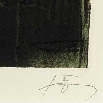 ANTONI TÀPIES, etching and karborundum, 1988, signed 33/99.