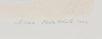 serigraph, signed and dated 2004, numbered 15/37.