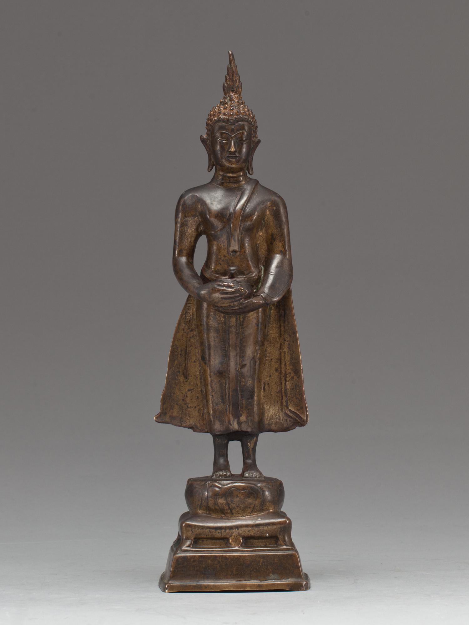 BUDDHA, brons. Thailand.