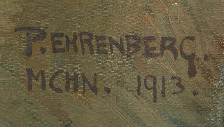 Paul Ehrenberg, Porträtt av man i uniform.