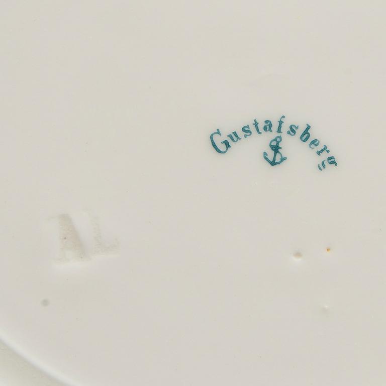 Servis 49 dlr Gustavsberg around 1900, porcelain.