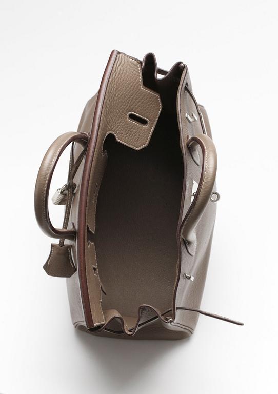 HANDVÄSKA, Hermès. Modell "Birkin 30".