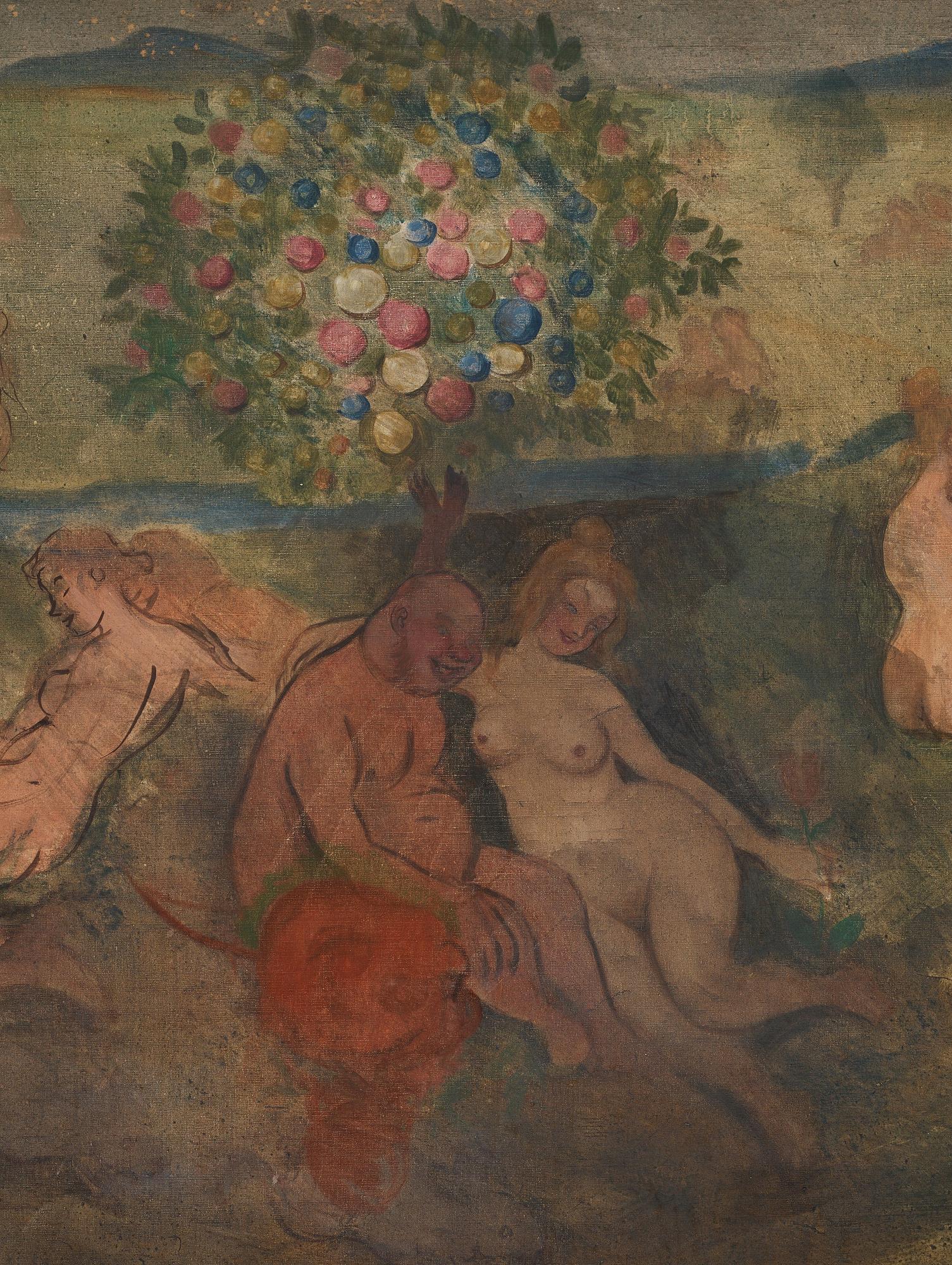 Ivar Arosenius, ”Paradisets lustgård” (The Garden of Paradise).