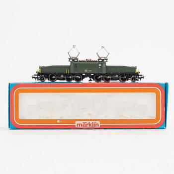 Märklin, ellok, modell 3356, spår H0, i låda.