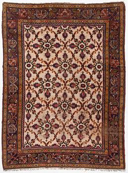 A Masulipatnam carpet, north India, c. 402 x 333 cm.