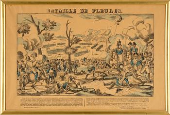 FRANCOIS GEORGIN, kolorerade träsnitt, 21 st, 1800-talets första hälft, tryckt av Libraire, Paris.