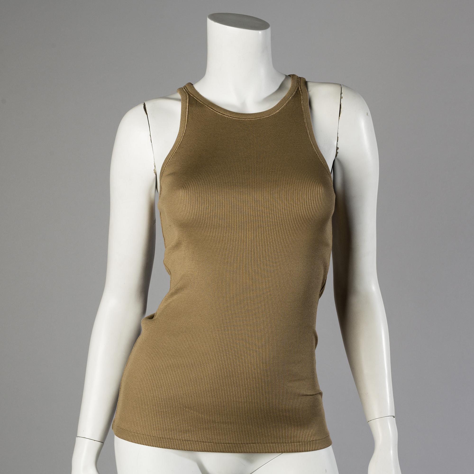 Trousers and and two tops by Ralph Lauren.