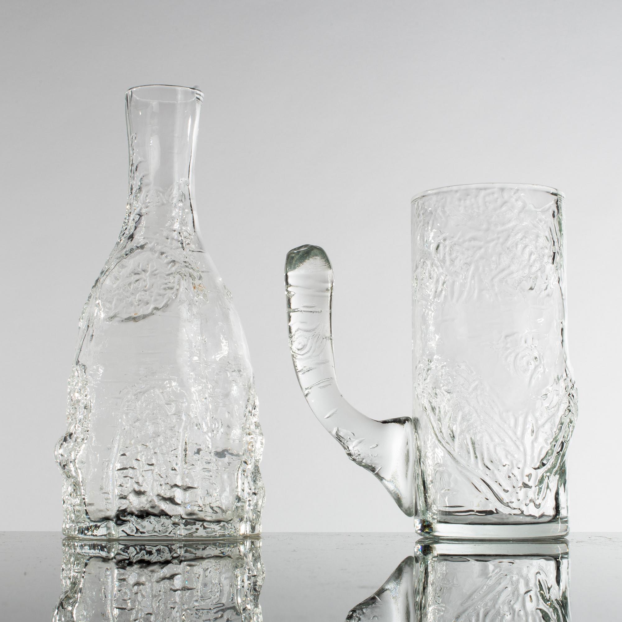 GLASSERVIS, 11 delar, Eugen Montelin, Reijmyre, 1900-talets andra hälft.