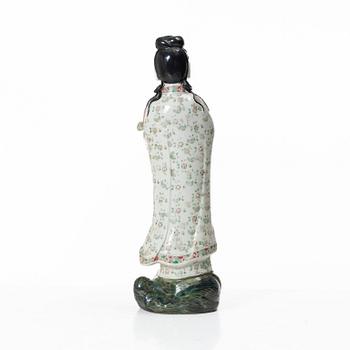 Figurin, porslin. Kina, 1900-tal.