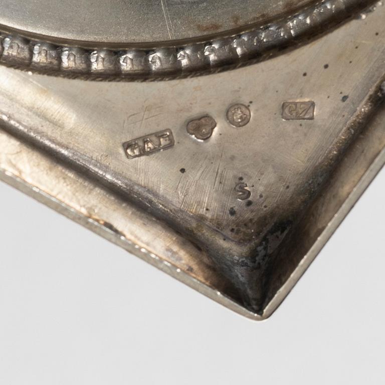 Sockerskålar, ett par, silver, GAB, 1909.