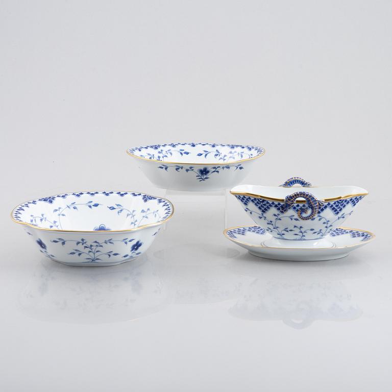 A 36-piece "Summerfugl"  porcelain dinner service, Bing & Grøndahl, Denmark.