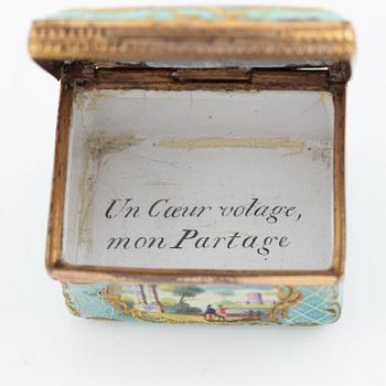 Dosa, Frankrike, 1700-talets mitt, Louis XV.