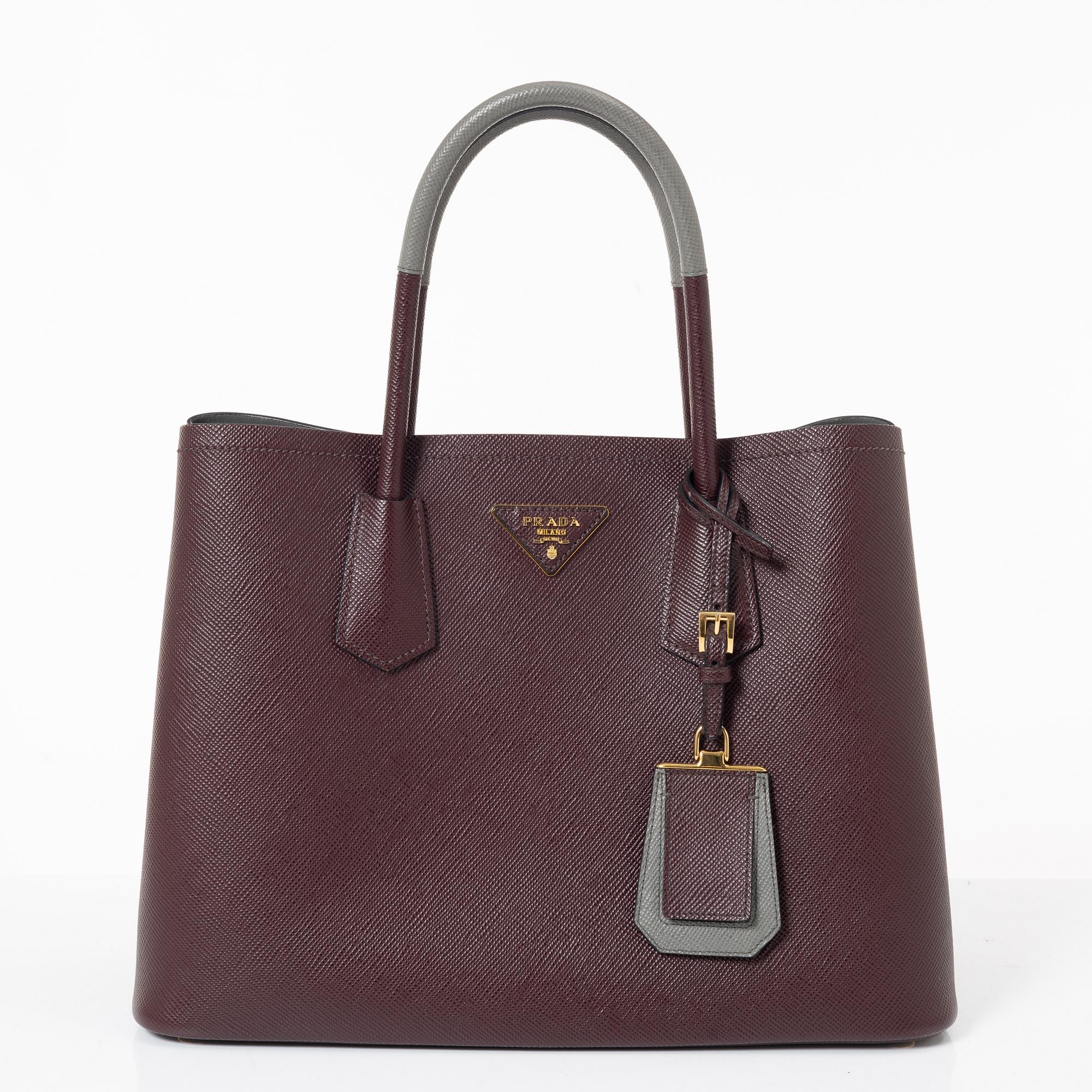 Prada, väska, "Shopping/Double.