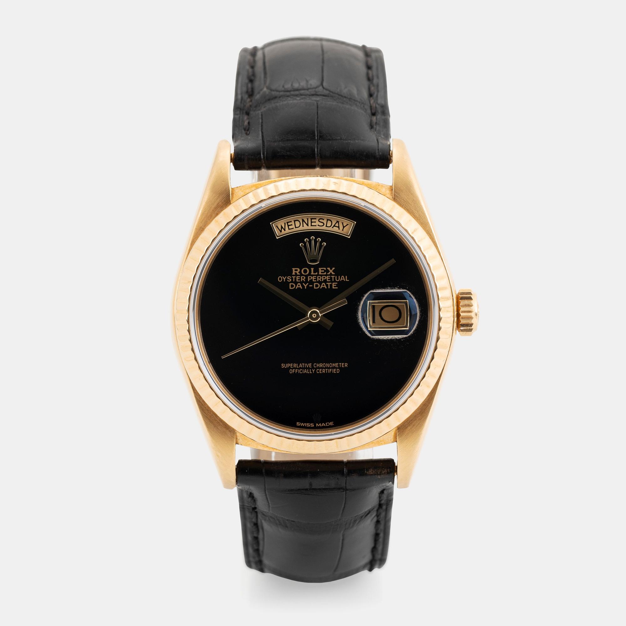 Rolex Day Date Onyx Dial