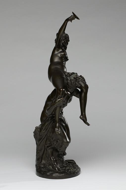 Claude Michel Clodion, Satyr and nymph.