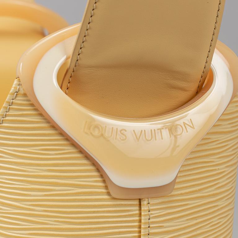 Louis Vuitton, 'Verseau Vanilla Epi leather bag' and wallet.