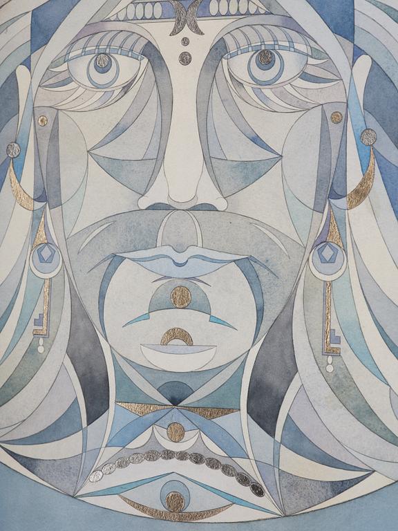 Fredrik Söderberg, "Das Haus des C.G Jüngs mit Khonsu und Der Traum III".