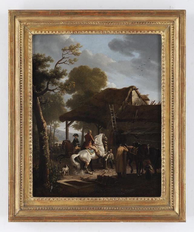 Jean-Louis Demarne Tillskriven, Ridlektionen.