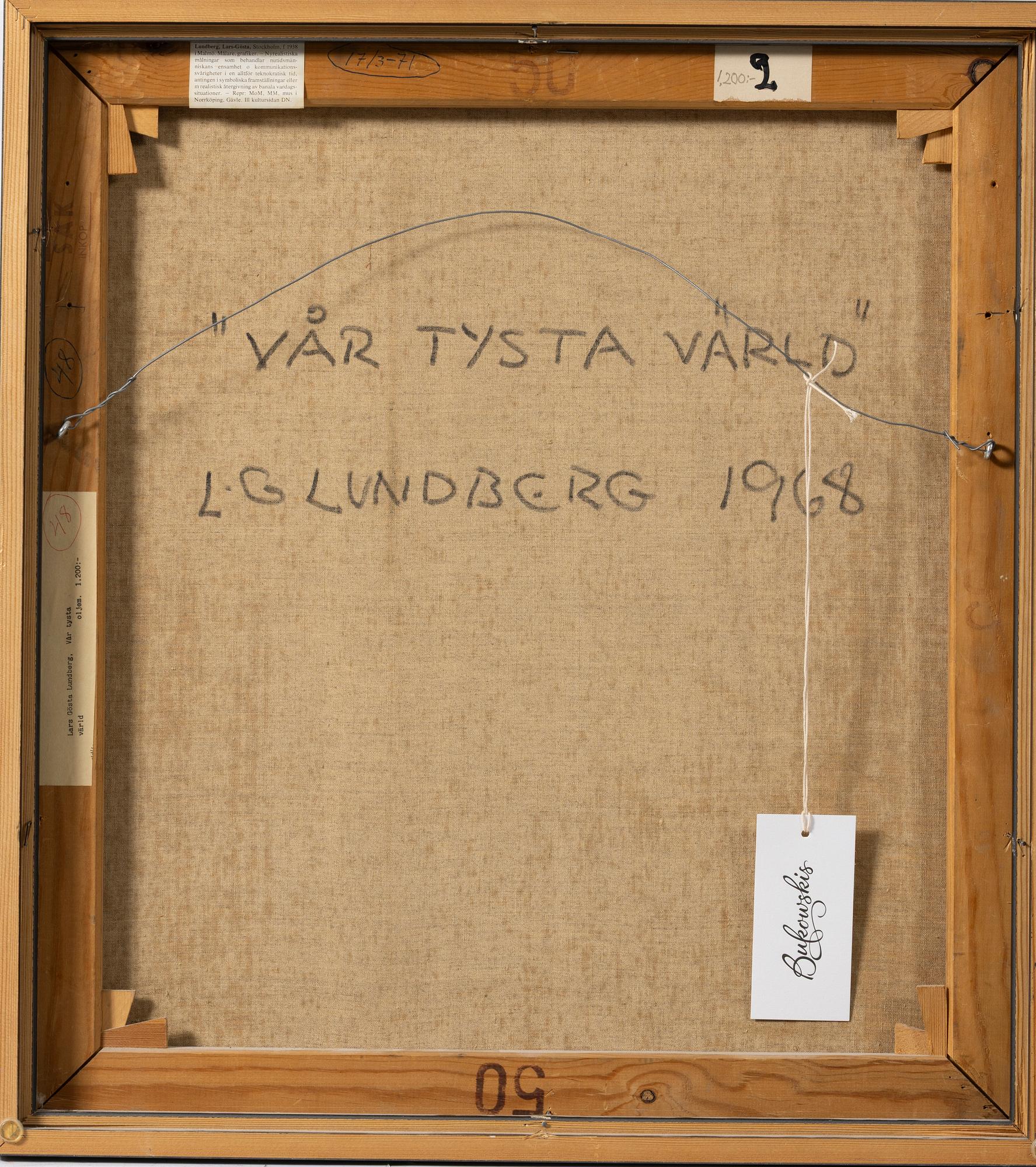 LG Lundberg, "Vår tysta värld".
