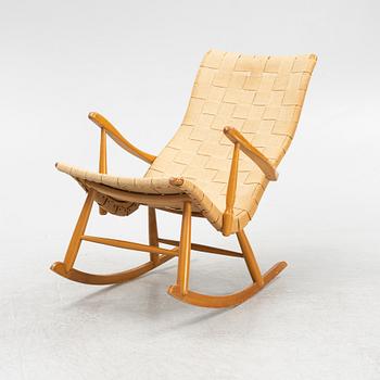 A Swedish Modern rocking chair, 1940's.