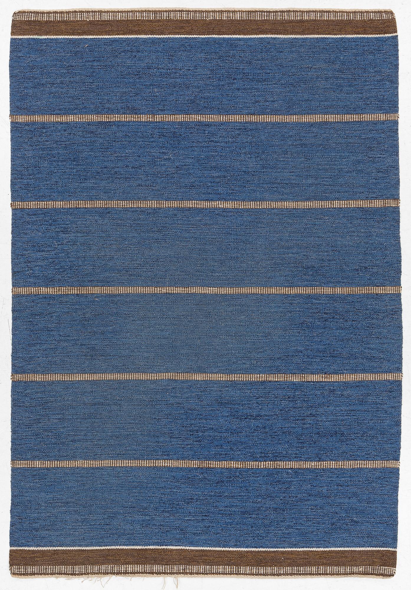 Rug, flat weave, 20th century, approx. 243 x 166 cm.