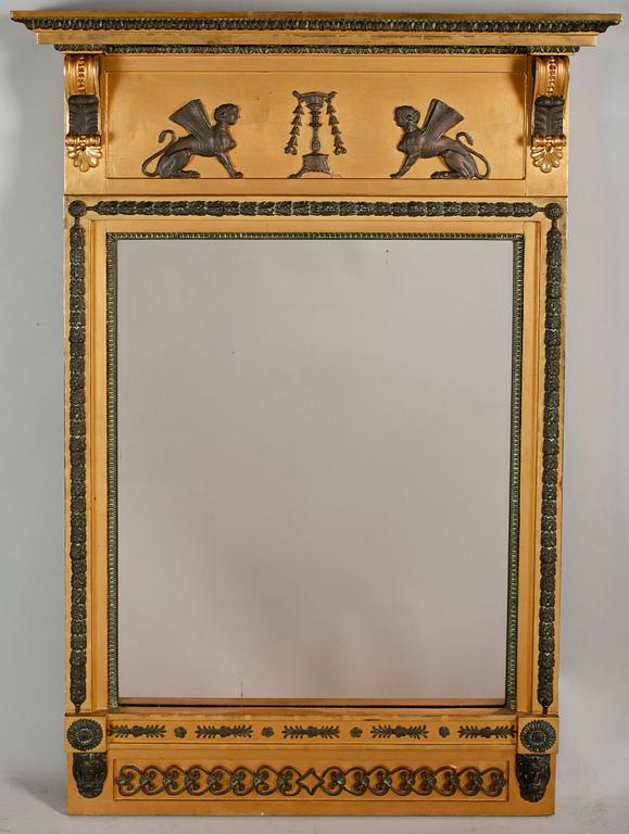 SPEGEL, sengustaviansk, tidigt 1800-tal.