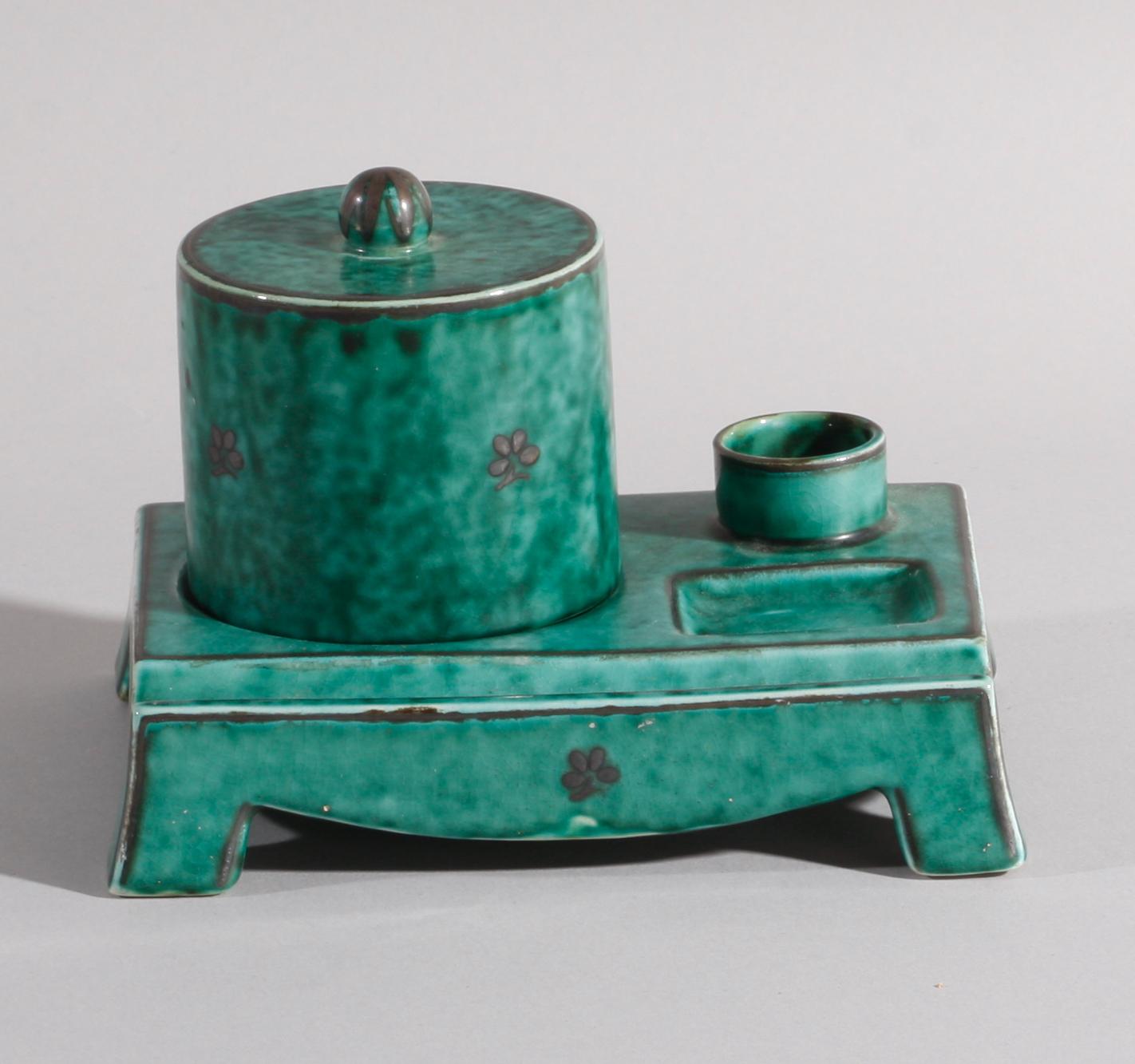 SKRIVSTÄLL, keramik. Argenta, Gustavsberg.