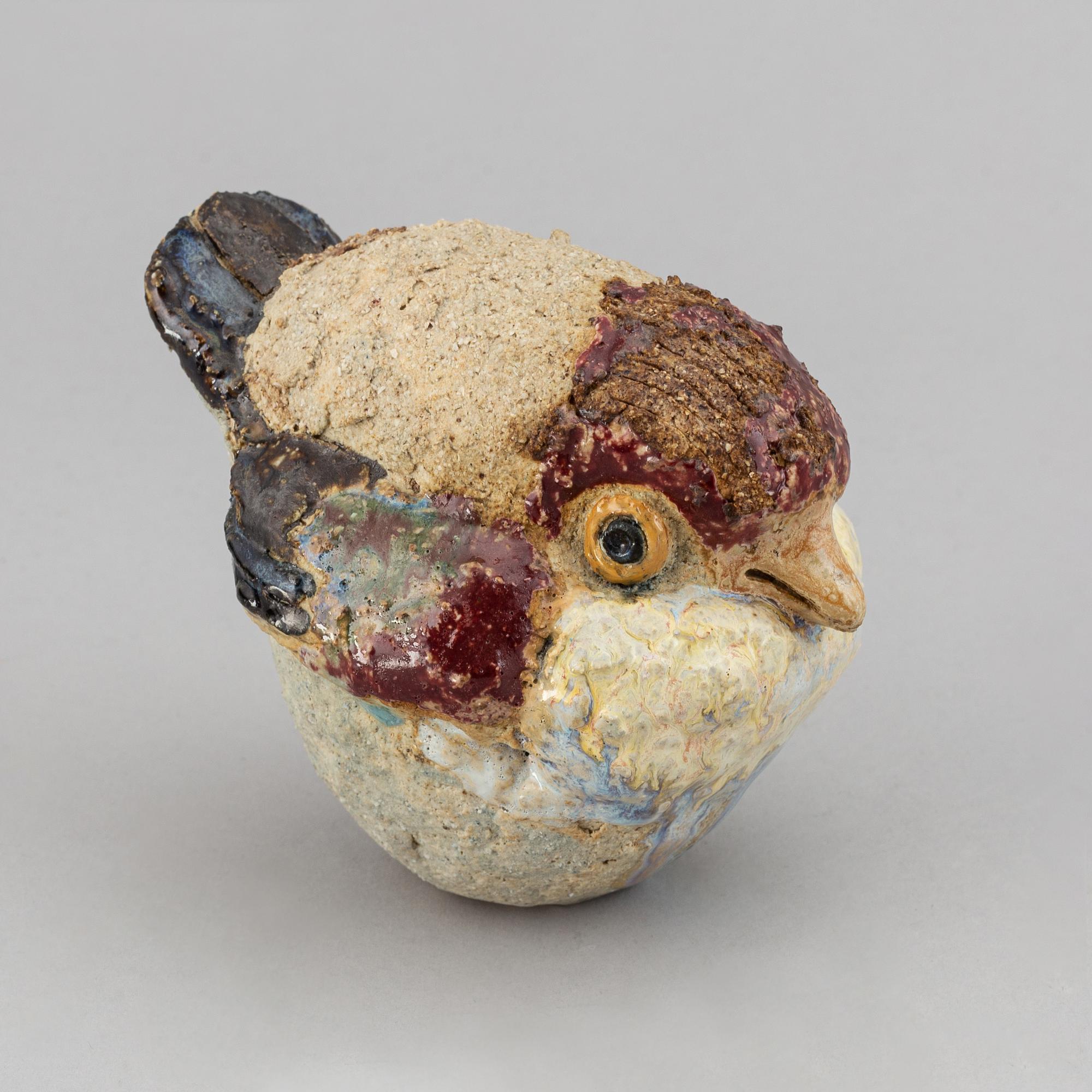 Tyra Lundgren, skulptur, fågel, 1900-talets mitt.