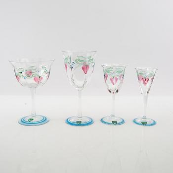 Eva Englund, Glass Service "Maja" 29 dlr, Orrefors.