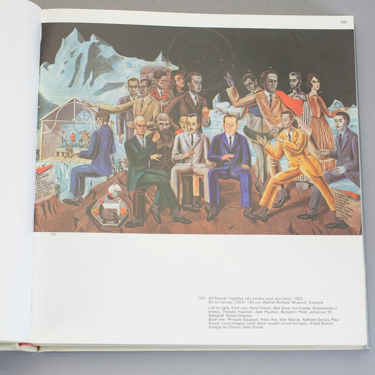 KONSTBÖCKER, 2 stycken, Max Ernst och Georges Braque.